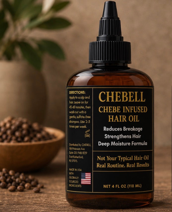 CHEBELL Chebe Infused Hair Oil – Deep Moisture Formula for Dry, Damaged & Breaking Hair
